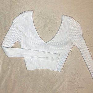 Long Sleeve Crop Top